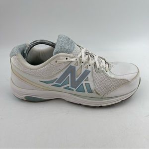 New Balance Women’s WW847WT2 White Blue Walking Shoes - Size 9.5